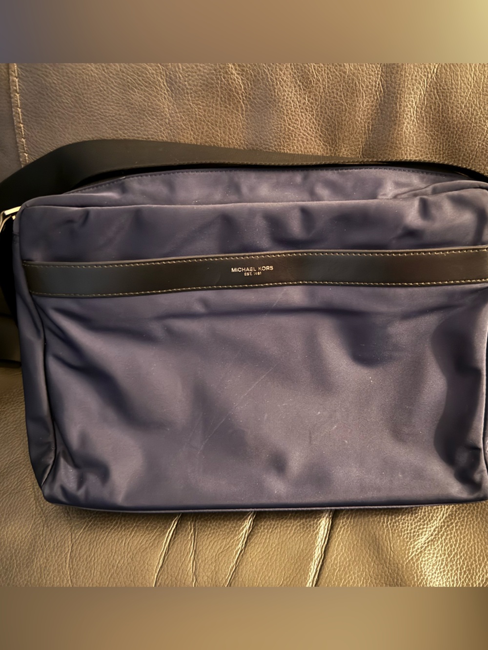Michael Kors laptop messenger bag